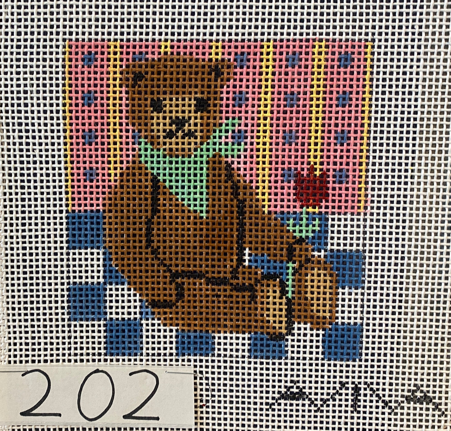 Teddy Bear with a flower