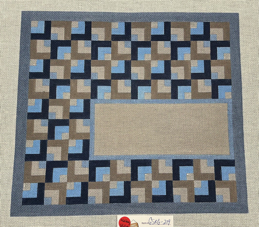 Blue/Gray Scotch Tefillin