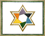 Modern Star Kippah
