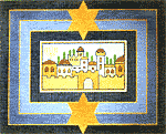 Star Over Jerusalem Tallit Bag