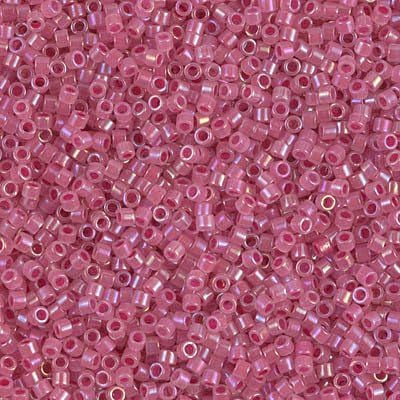 Delica Beads Rose Lined Opal DB1742