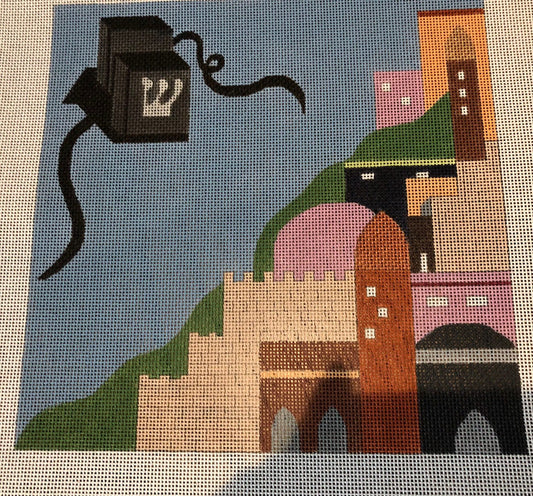 Jerusalem Tefillin Up the Hill