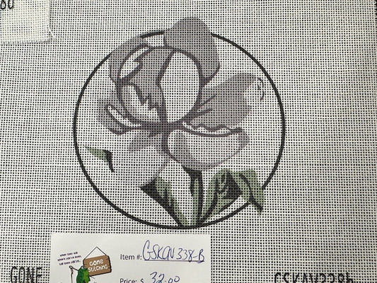Purple Gray Flower
