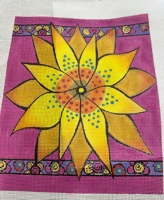 Laurel Burch yellow flower