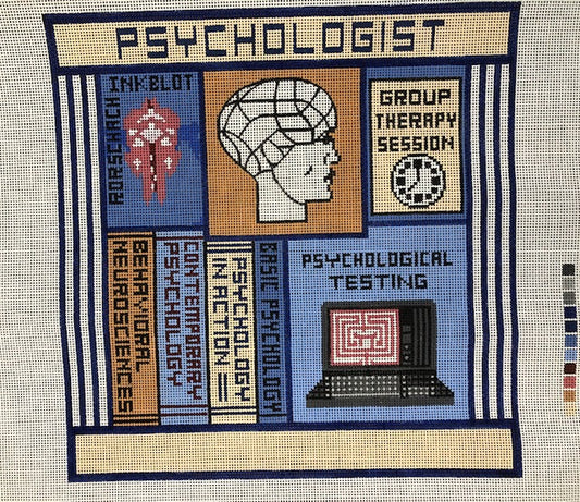 Psychologist Large Career Plaque