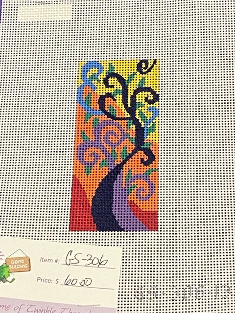 Tree of Life Mezuzah from Gone Stitching