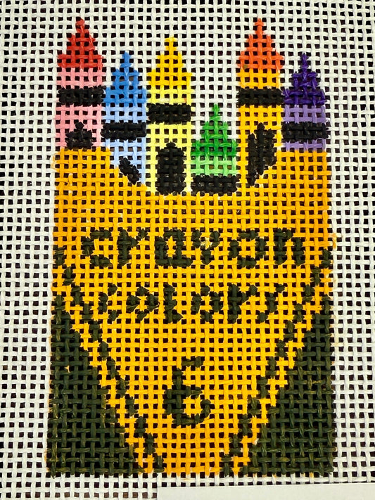 So cute! Crayons galore!