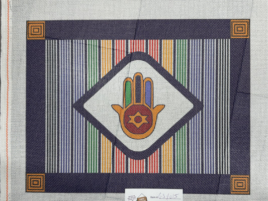 Hamsa Tallit Bag from Gone Stitching