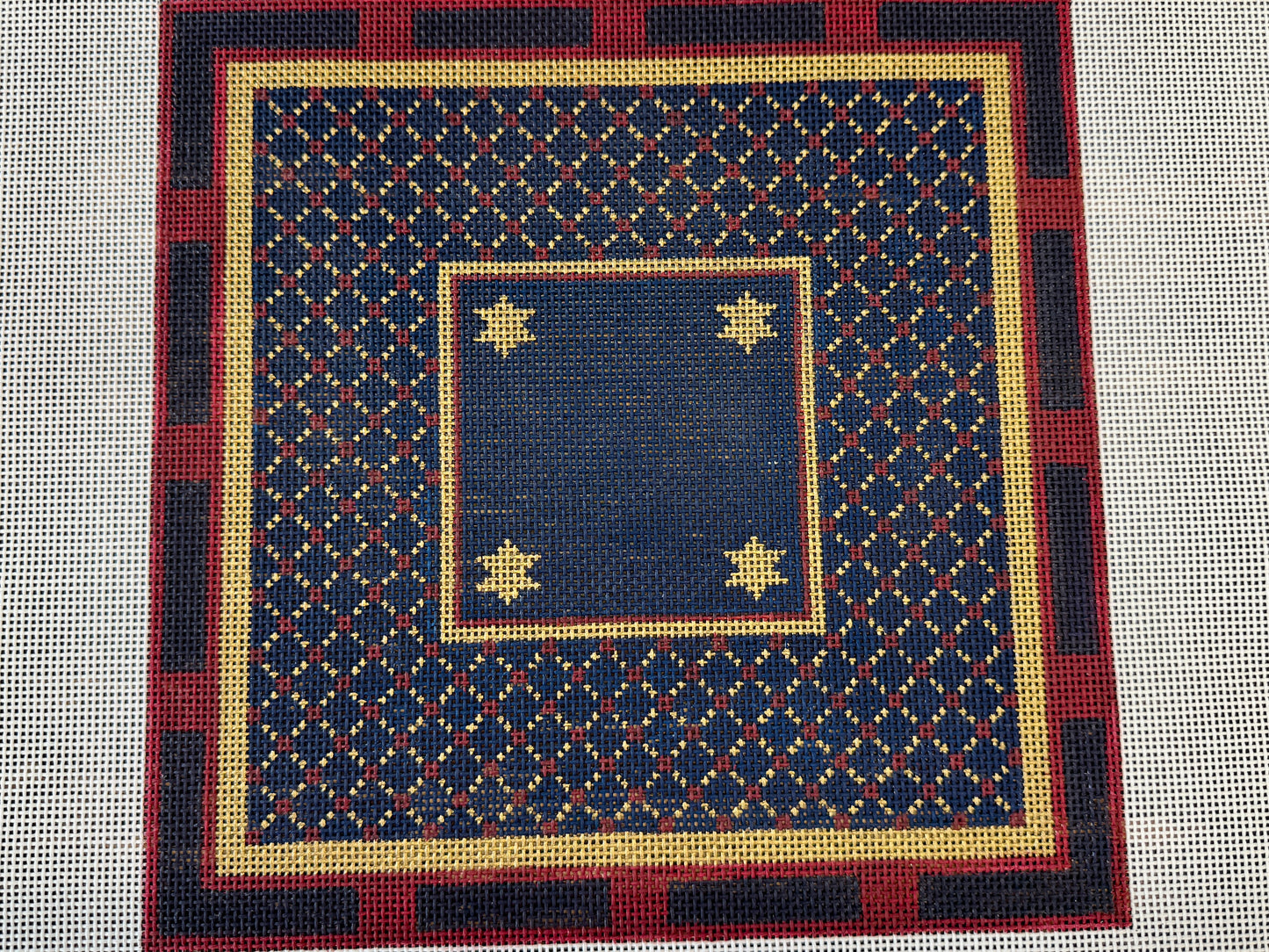 Navy and Wine Tefillin