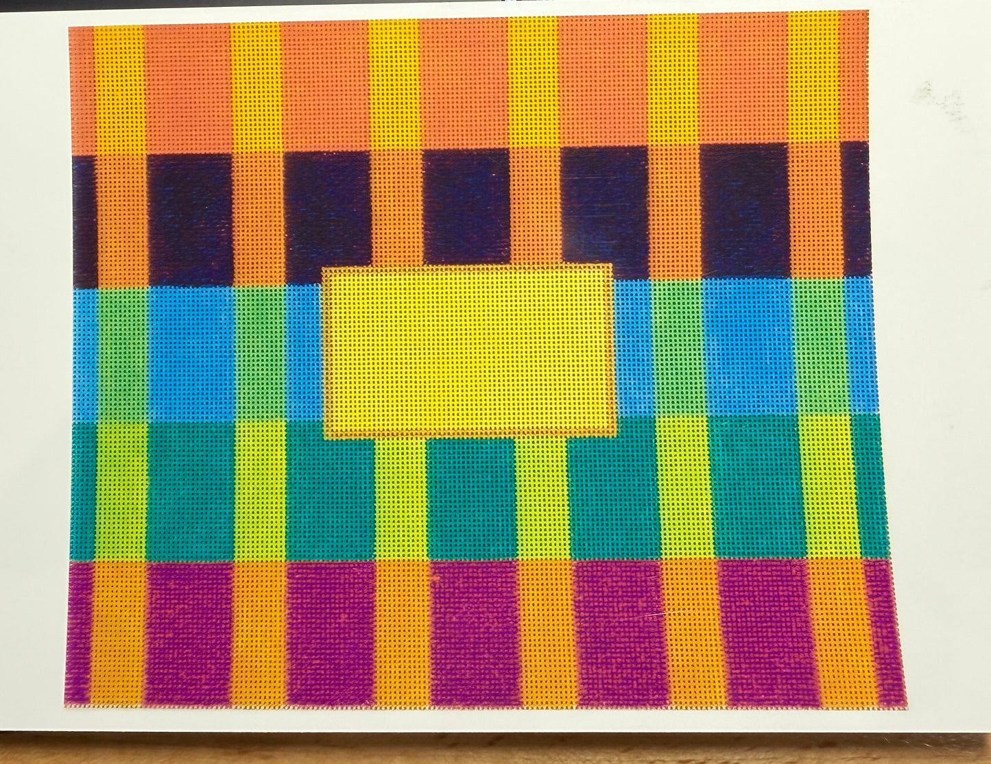 Block Geometric Tallit