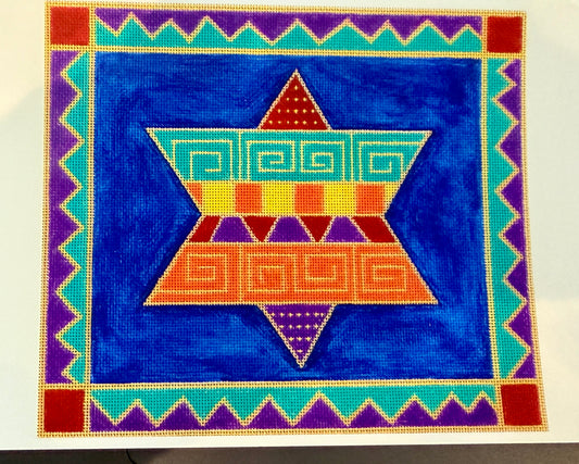 Geometric Star Tallit