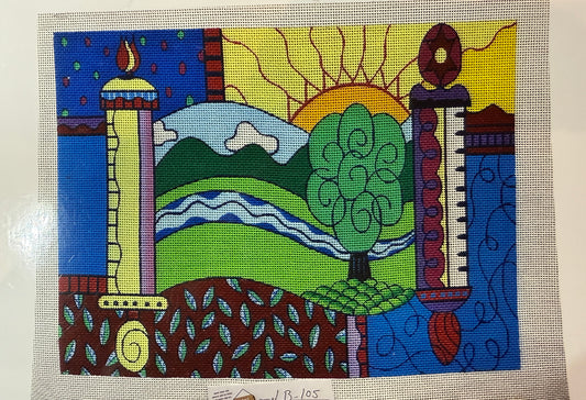 LauraB105 Jerusalem on a scroll