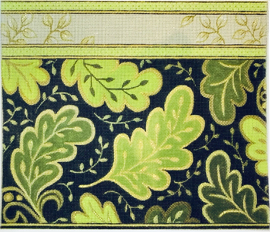 Green Leaves Tallit (name at top)