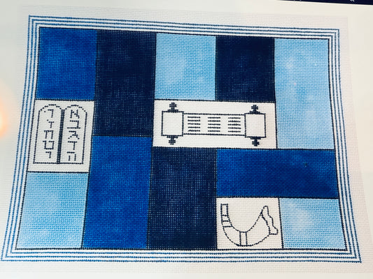 Judaic Patchwork Tefillin