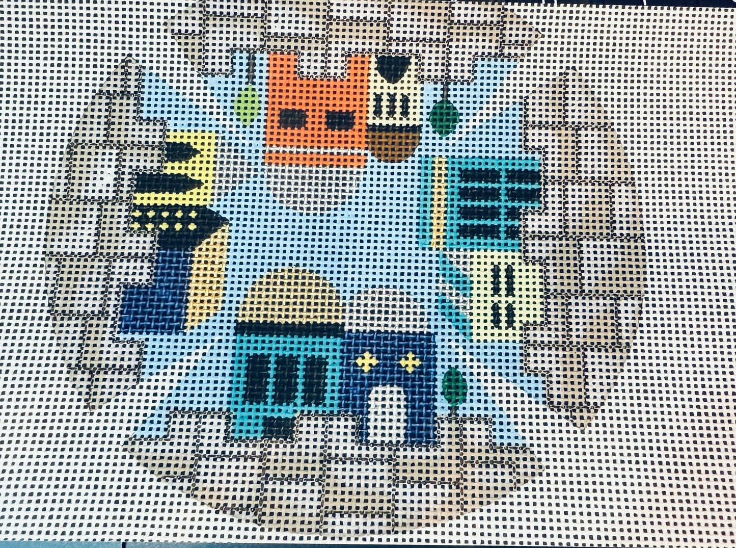 Jerusalem and buildings Tallit