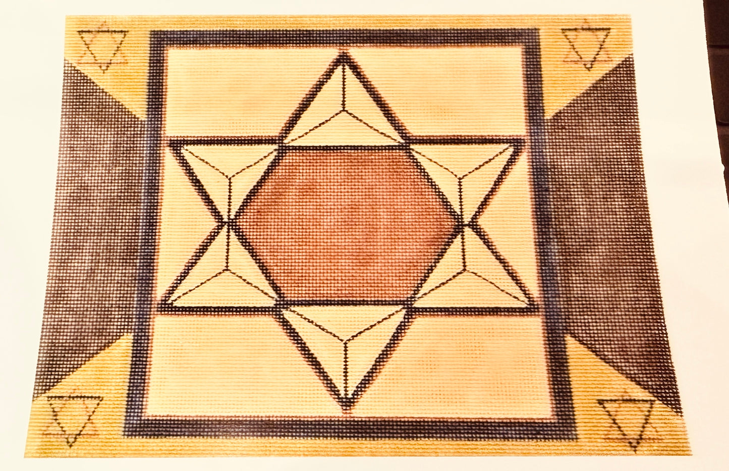 Star in Square Tallit