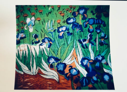 Irises - Adapted from Van Gogh Canvas