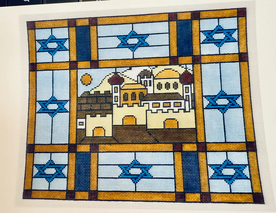Jerusalem Stained Glass Tallit
