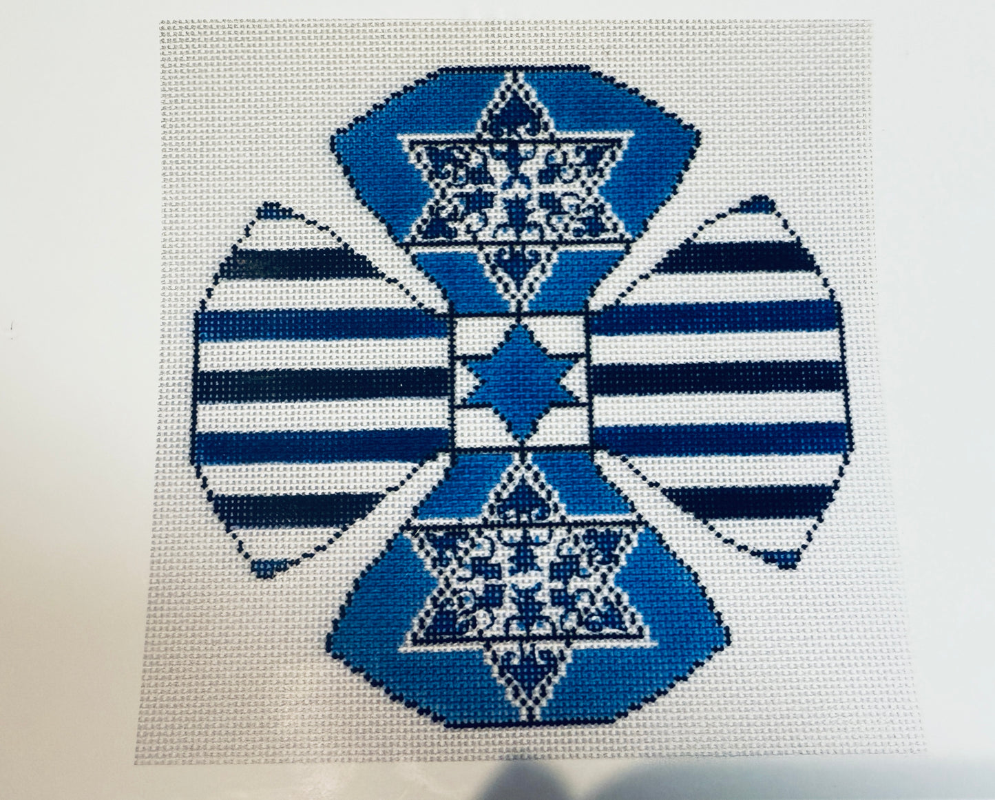 Floral Star Kippa