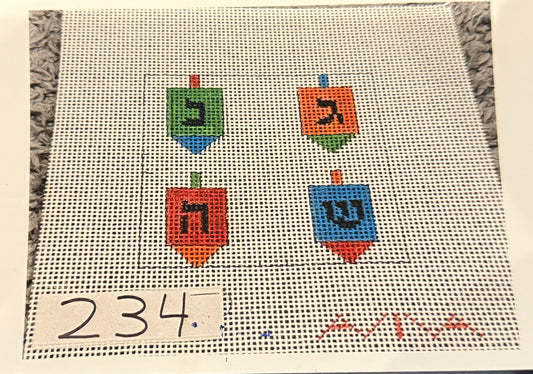 Beginner Canvas: Dreidels