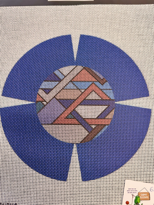 Geometric Aviva Kippa