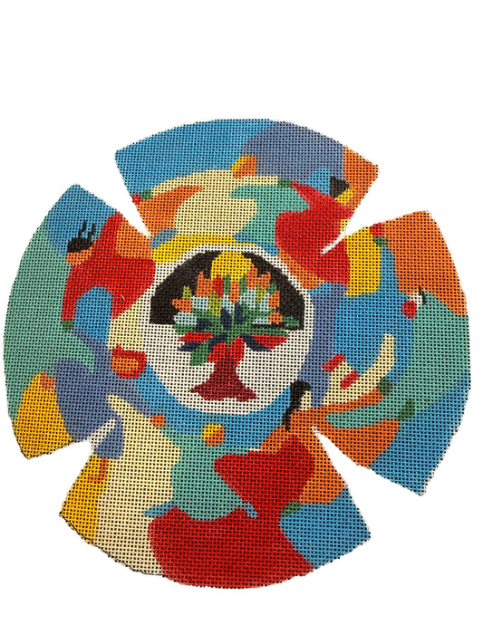 Women Dancing Kippa