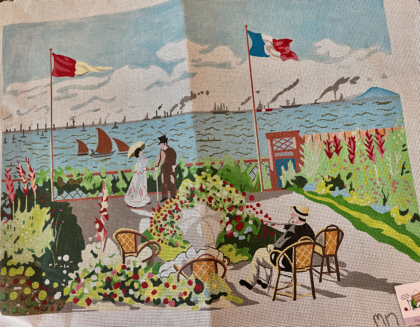 Large Beach Canvas