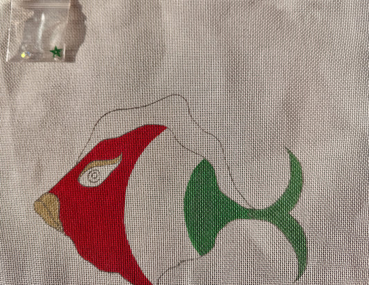 Fish with swarovski embellishment