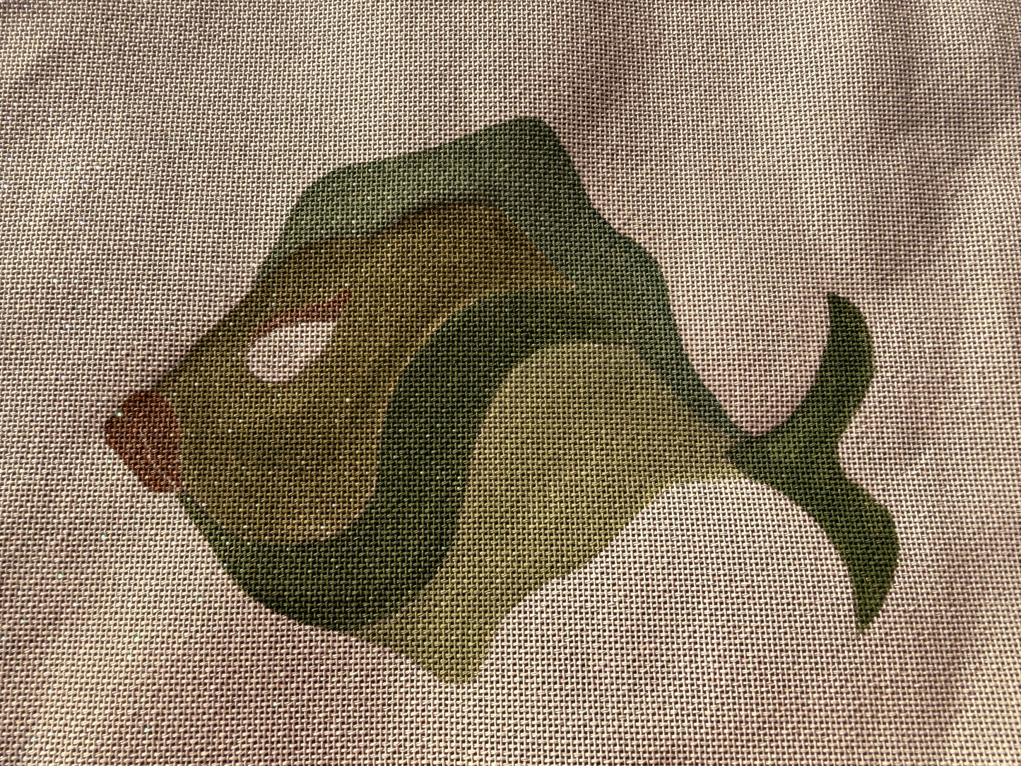 Fish with kissing lips
