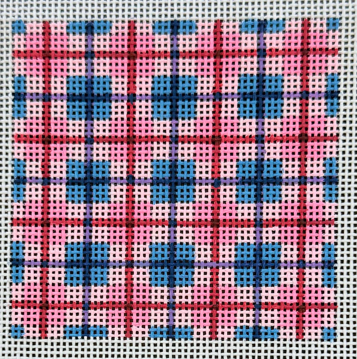 Plaid Insert by Kate Dickerson