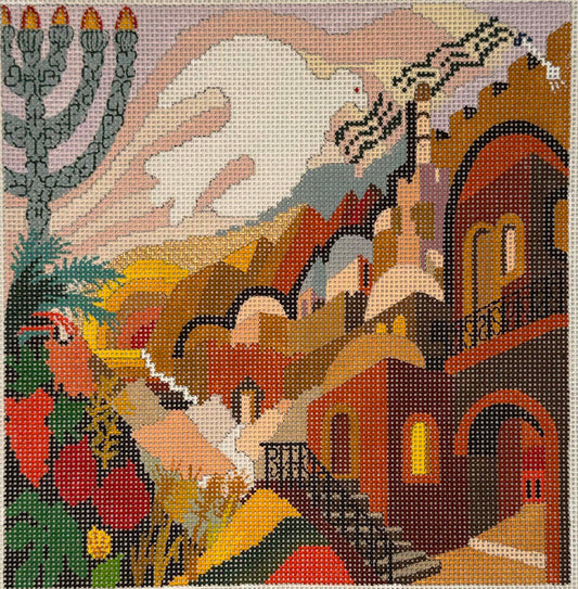 Jerusalem Forever Tefillin from Bracha Lavee