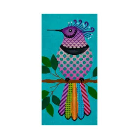 Pink and Purple Bird