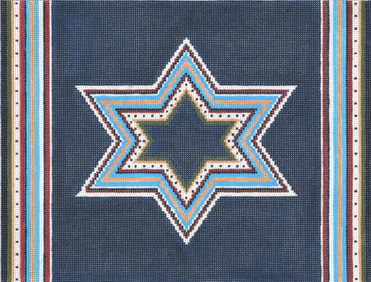 Gold Star Tallit by Tanya