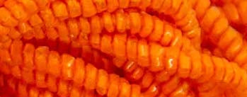 Kreinik 051F Tangerine Glow in the Dark Facets
