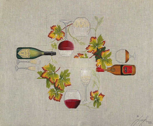 Uncorked Tissue Topper by Leigh Designs