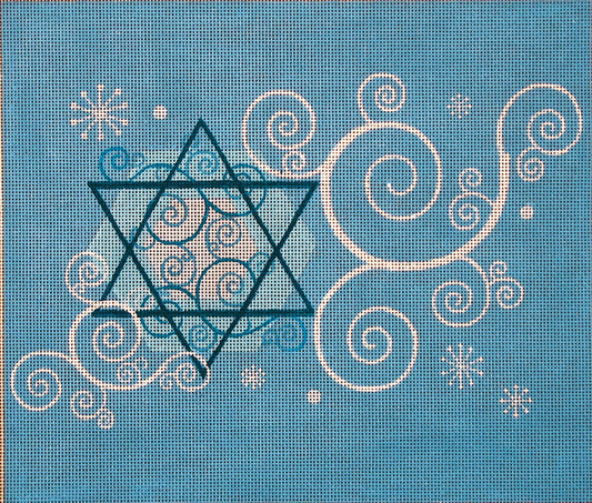 Snowflake Tallit UV printed