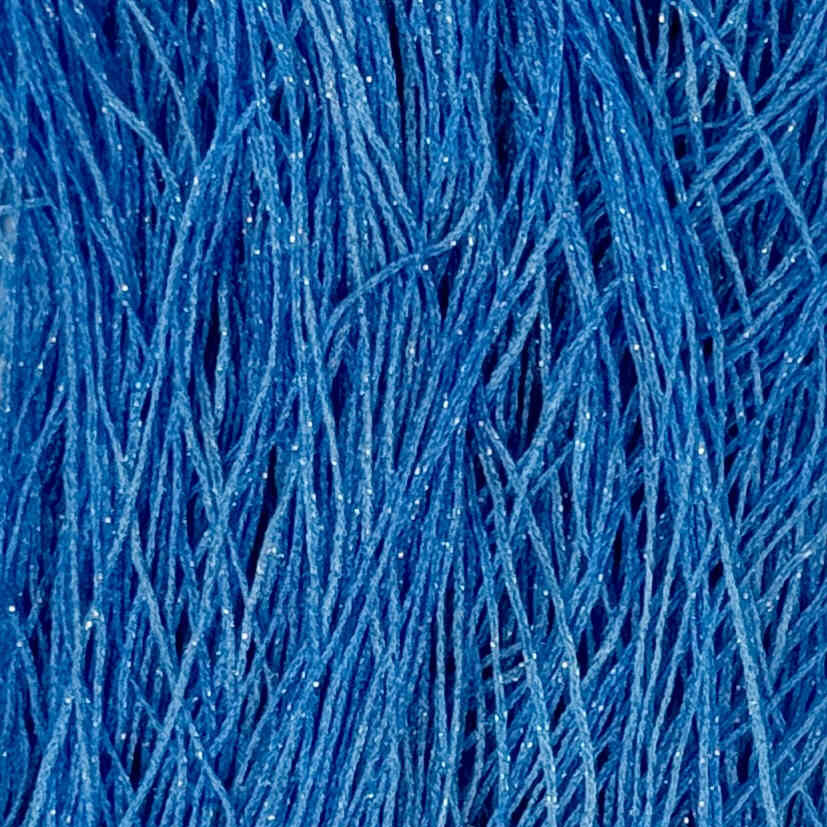 Soie Tissée Metallic - Sky Fire Blue MA0128
