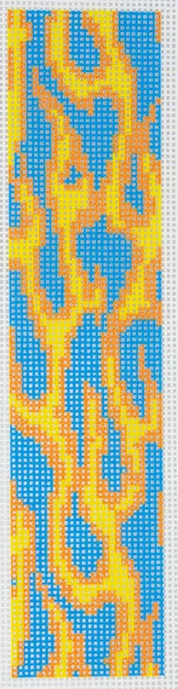 Flames Bookmark Insert by Tilli Thomas