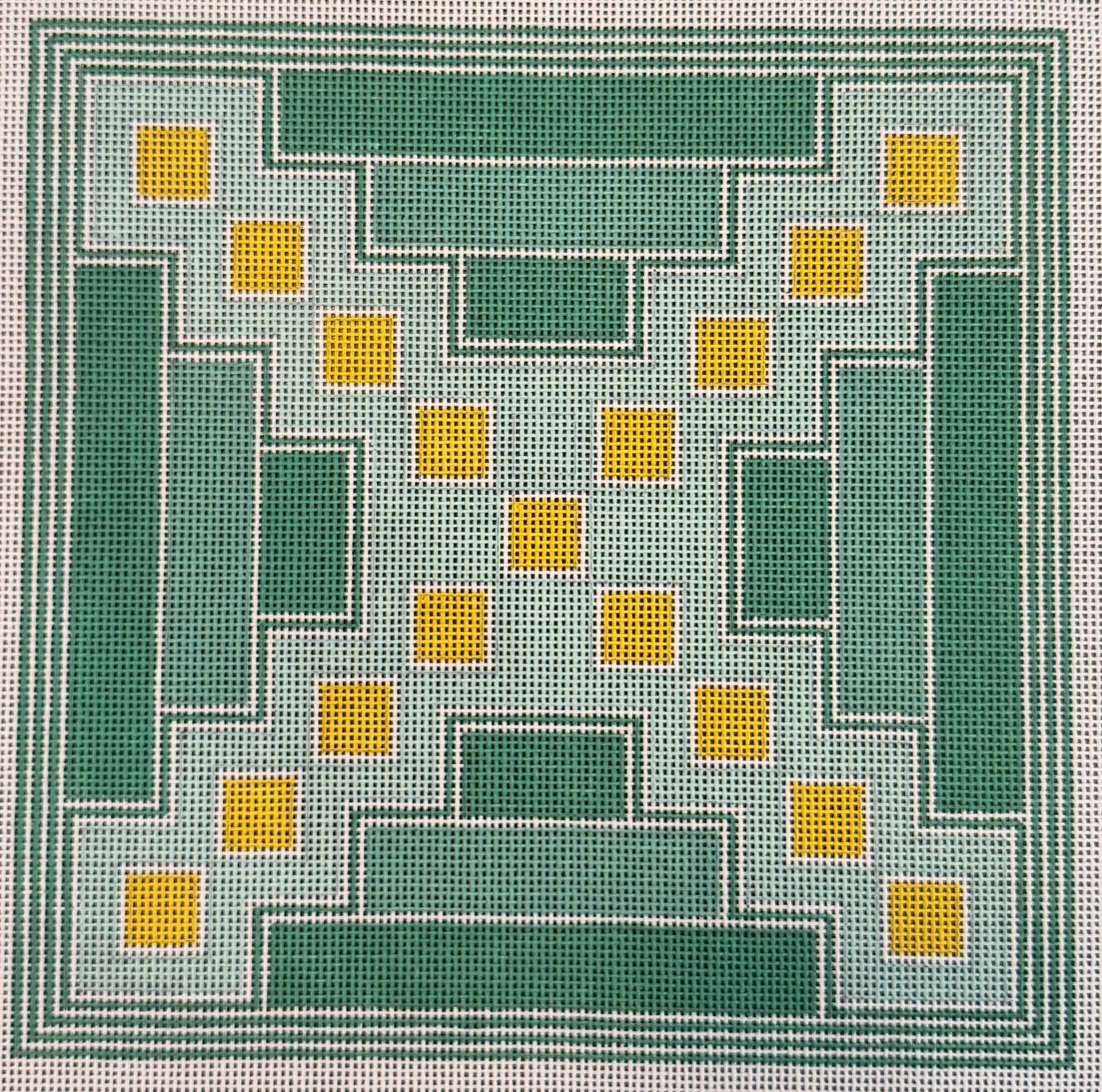 Green and Gold Tefillin