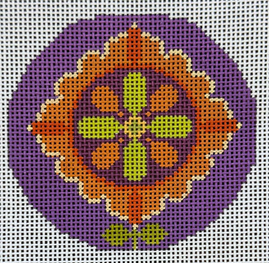 Flower Round by Needledesk