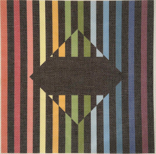 Tefillin Color Bars Inset by Pepita