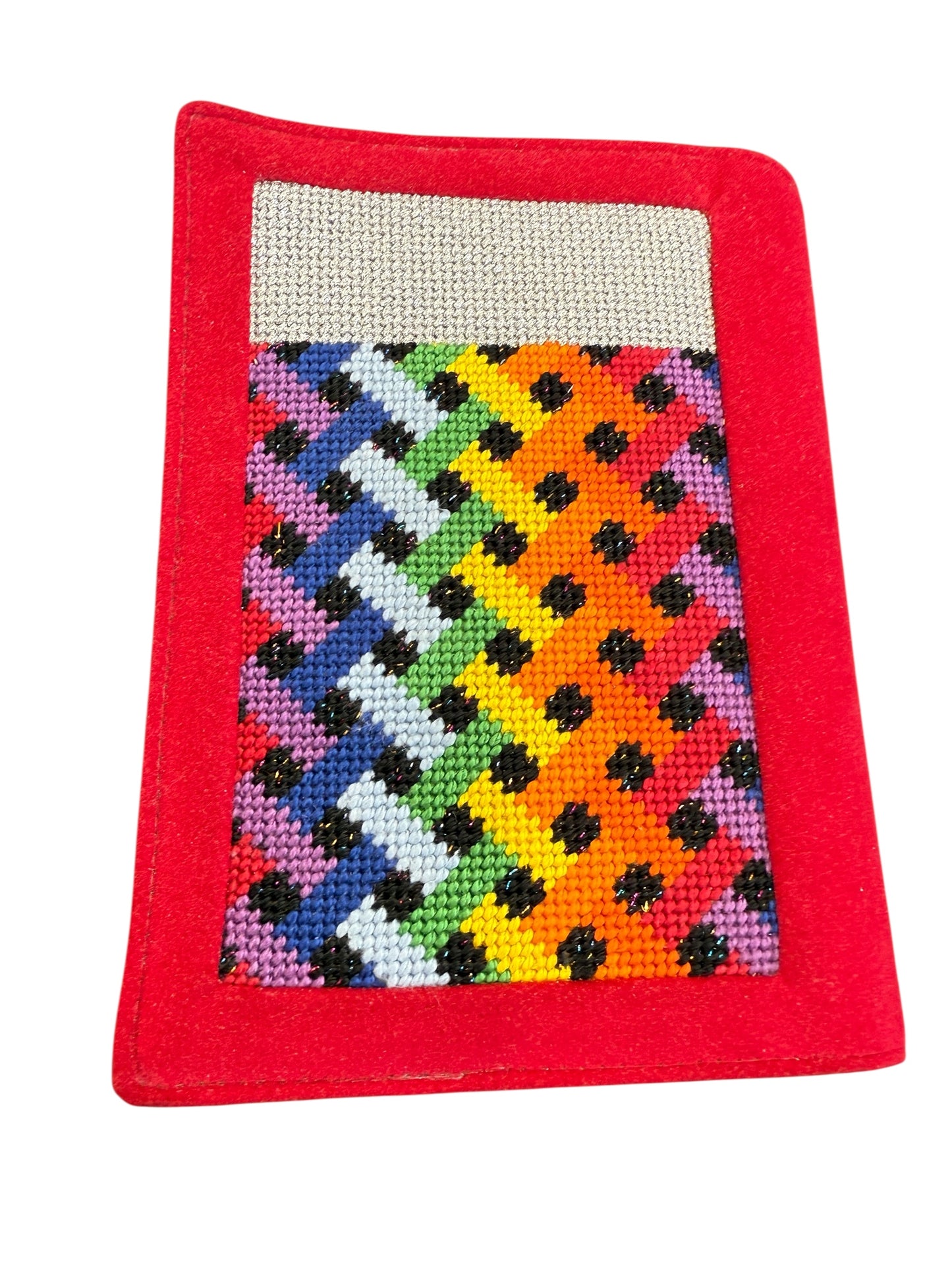 Colorful Woven Siddur Cover