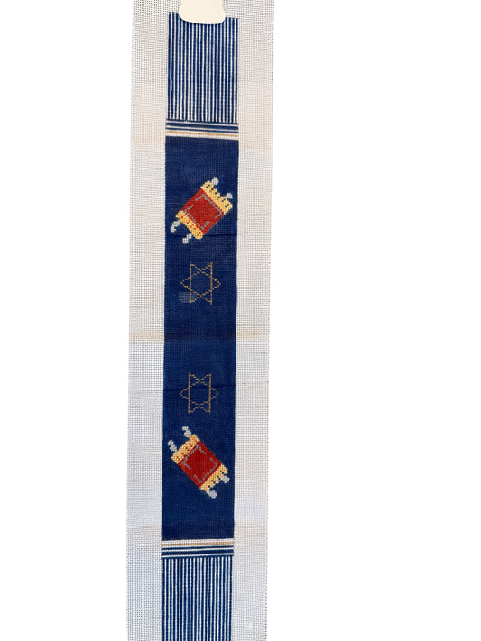 Blue Torah and Stars Atara