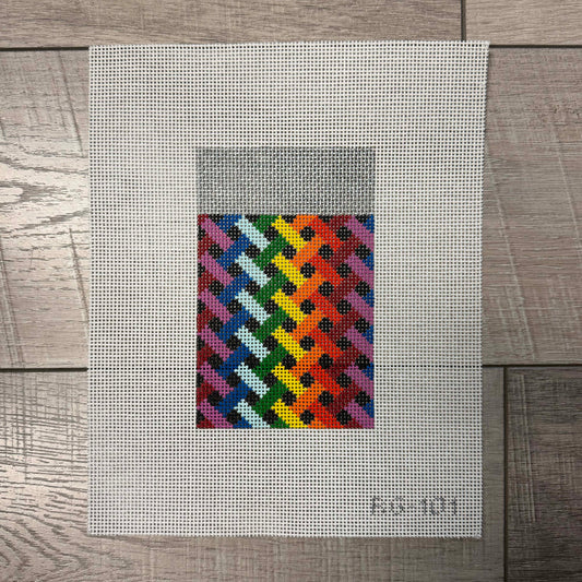 Colorful Woven Siddur Cover