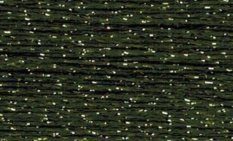 Silk Lame Braid Deep Avocado SL64