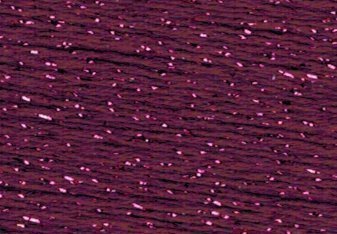 Silk Lame Dark Wild Plum LB202
