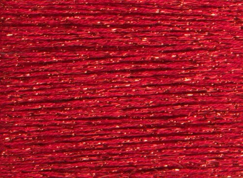 Silk Lame Braid Corvette Red SL218