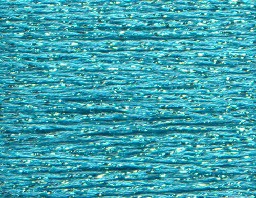 Silk Lame Scuba Blue SL241