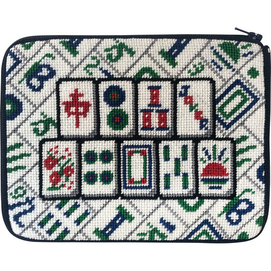 Mah Jongg Tiles Stitch & Zip
