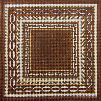 Tefillin with Brown Borders and Chain